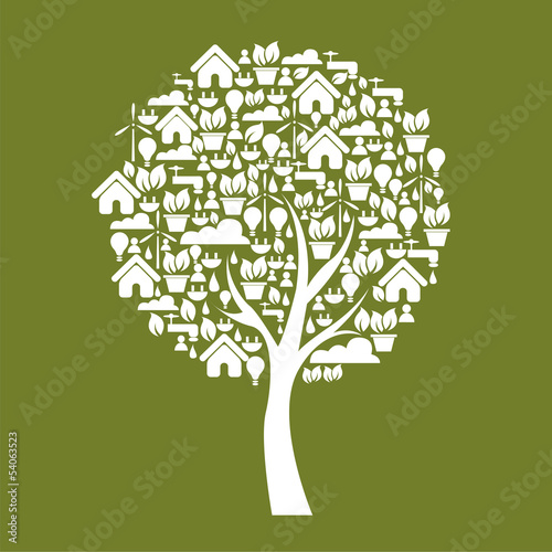 abstract tree