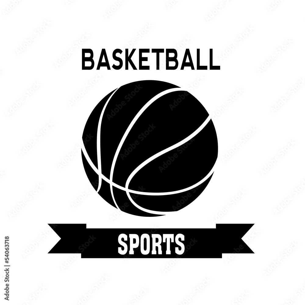 Fototapeta premium basketball symbol