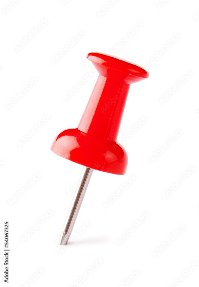 Red pushpin Red pushpin