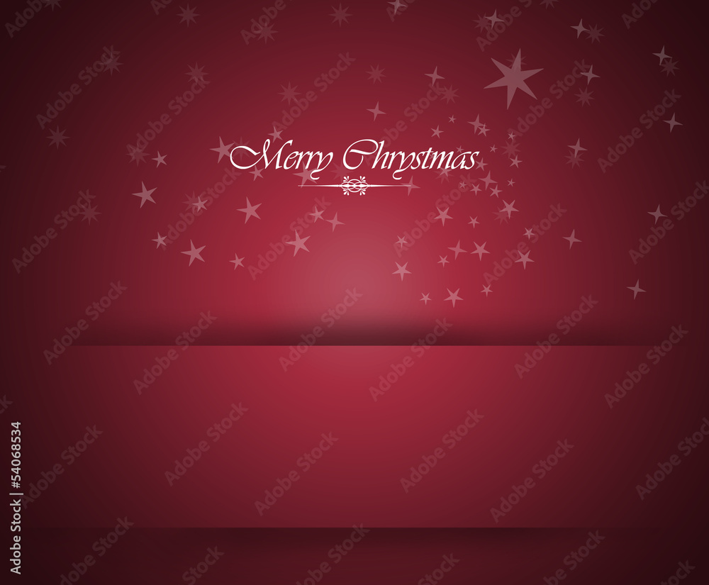 Merry Christmas background and card concept