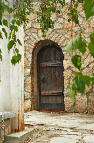 Fototapeta Naklejka Na Ścianę i Meble -  The old door