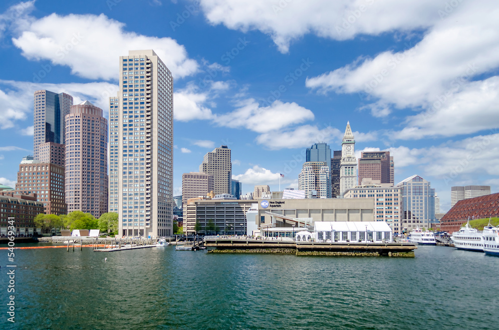 Obraz premium Boston Skyline