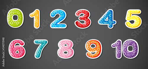 Eleven numerical figures