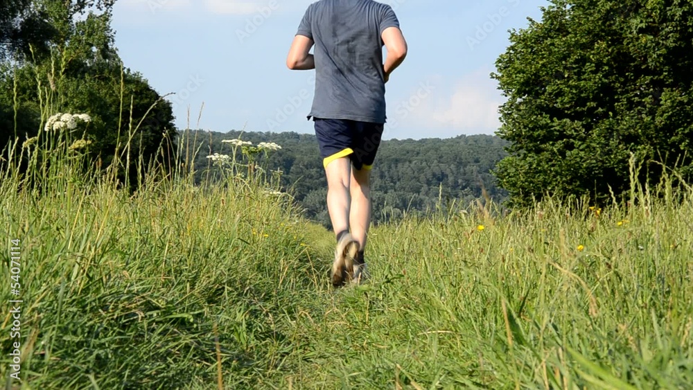 Jogger Geländelauf Tele