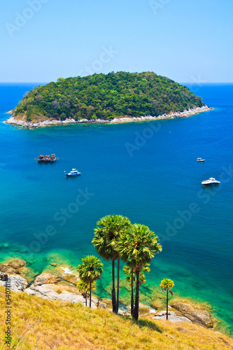 View at Phuket island in the south of Thailand