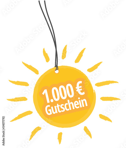 1.000 € Gutschein