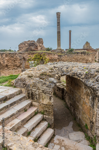 ancient ruins of Carthage, Tunisia