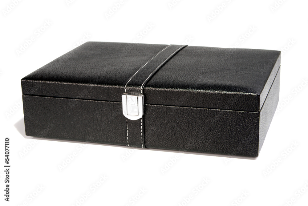 Black leather box Black leather box