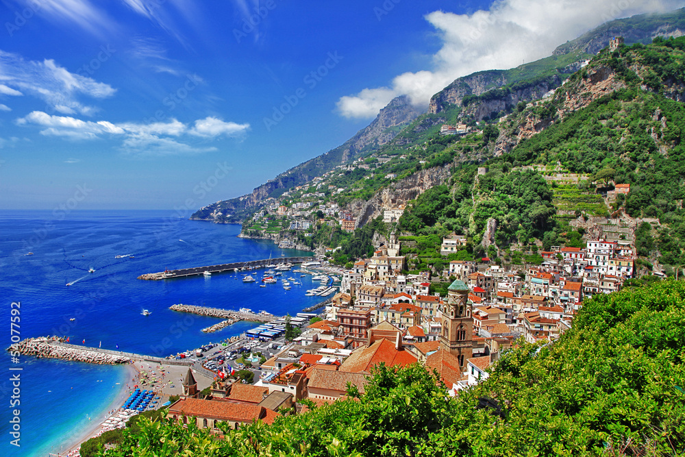beautiful Amalfi coast, Italy