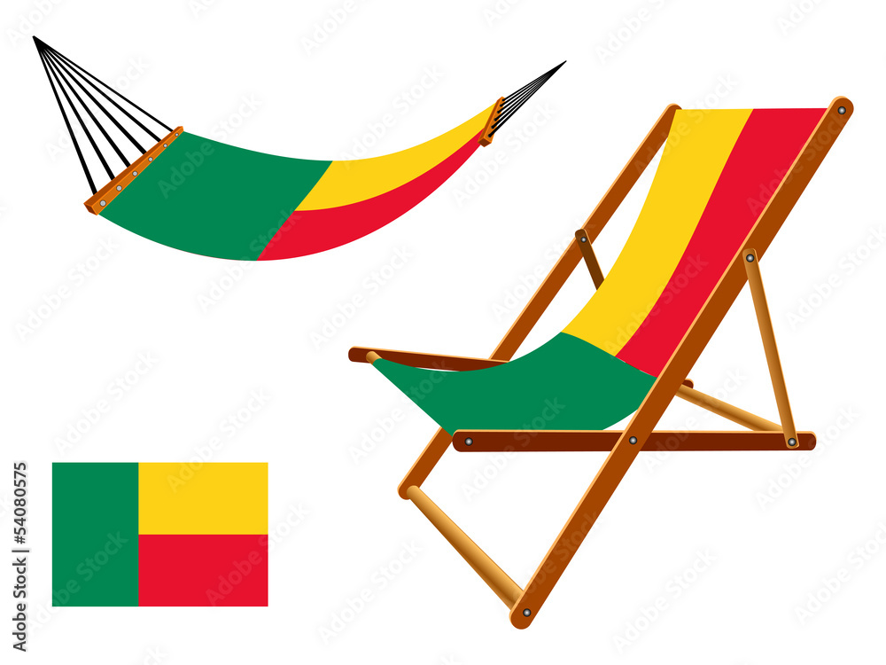 benin hammock and deck chair set benin hammock and deck chair set