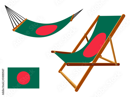 bangladesh hammock and deck chair set