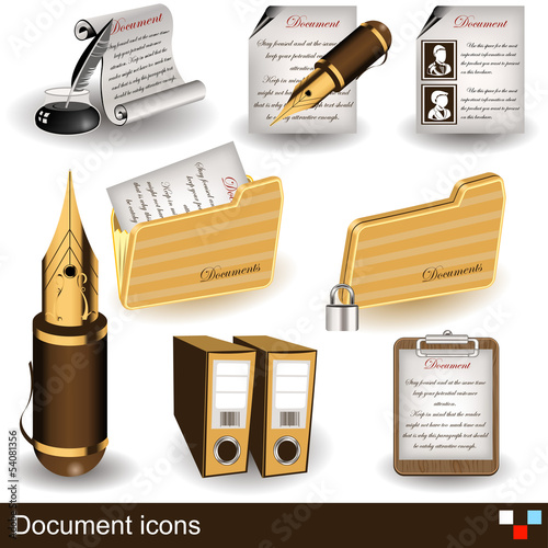 document icons