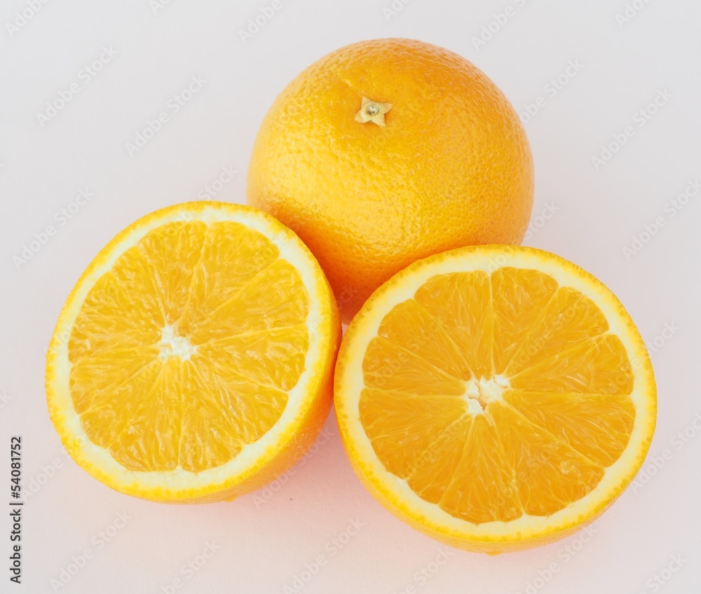 Orange isolated on white background Orange isolated on white background