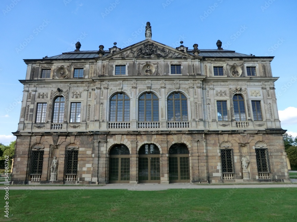 Palais Großer Garten Dresden - rückseite