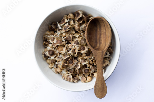 Moringa seeds dry