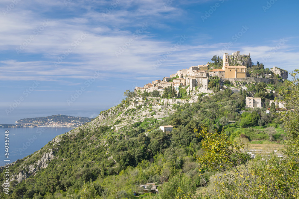 das mittelalterliche Dorf Èze zwischen Nizza und Monaco
