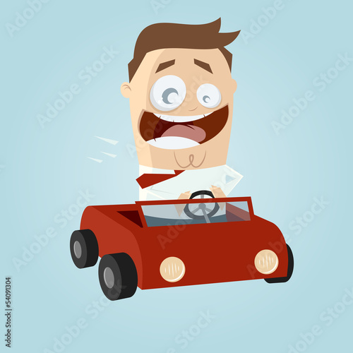 auto cartoon