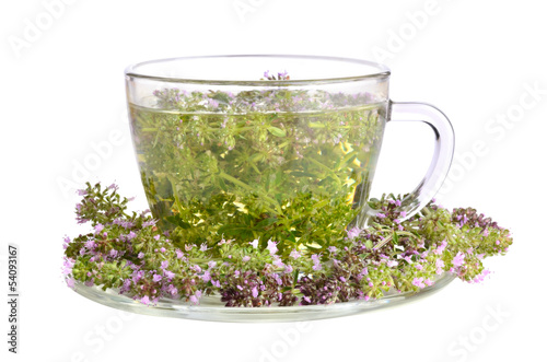 Thyme green tea