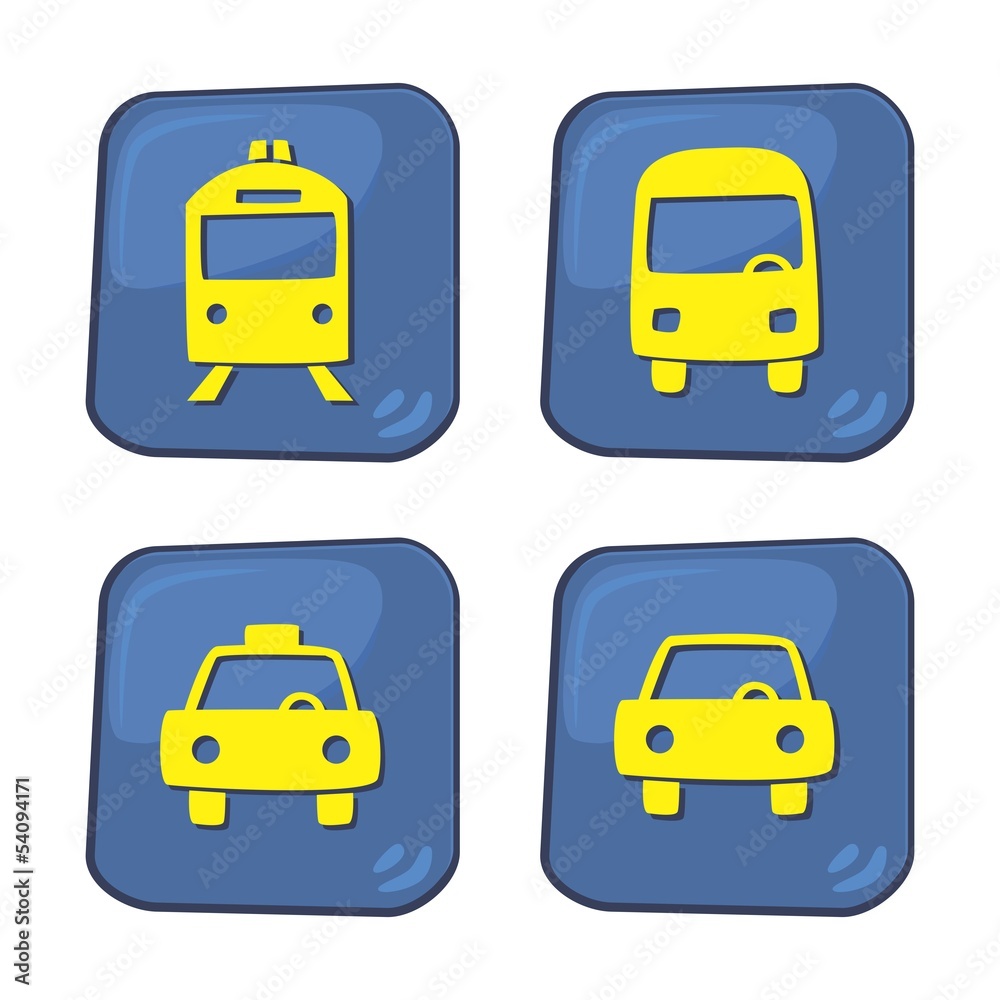 vehicle button set vehicle button set