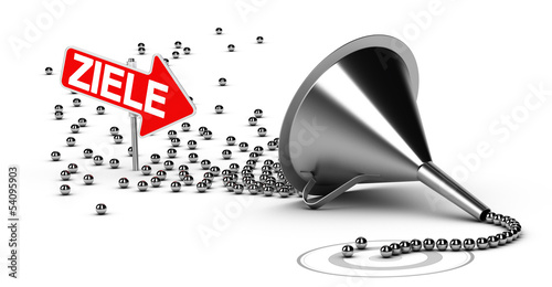 Die Ziel - Marketing sales funnel photo