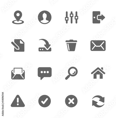 Interface icons
