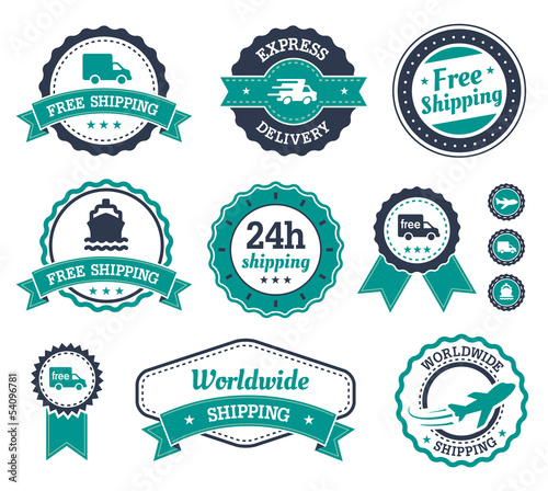 Shipping labels