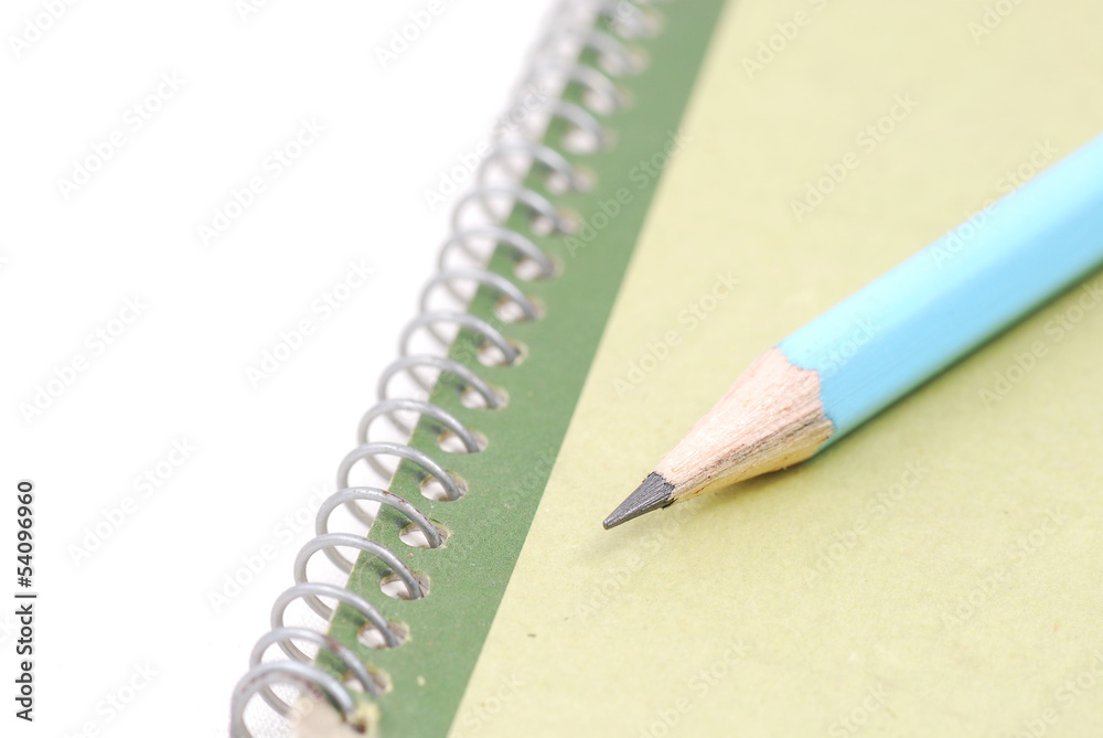 Pencil on green skecth book Pencil on green skecth book