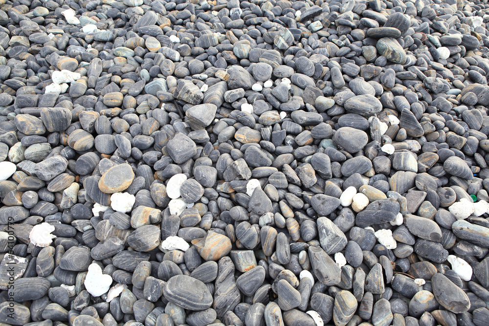 pebble on island, Lipe island, Thailand pebble on island, Lipe island, Thailand