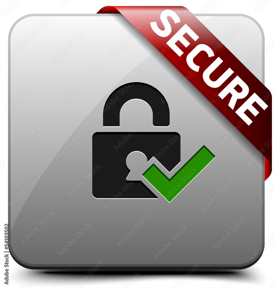 Secure button Secure button