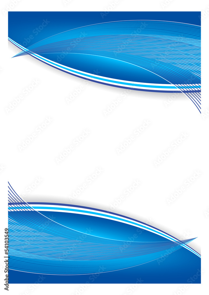 Abstract blue background for brochure Stock Vector | Adobe Stock