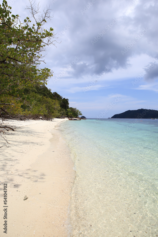 Fototapeta premium Beautiful tropical landscape. Lipe island, Thailand