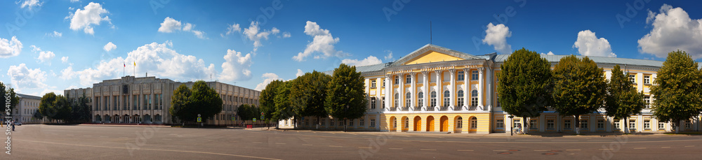 Panoramic view of Yaroslavl -  central square
