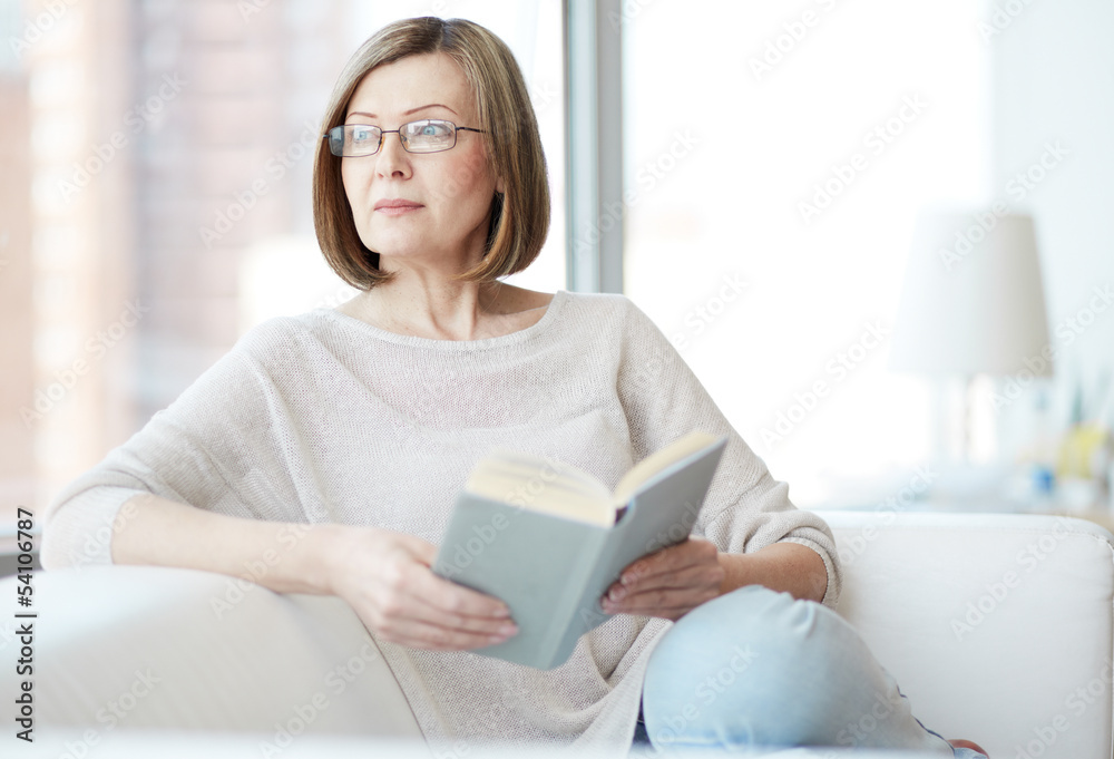 Reader at home Reader at home