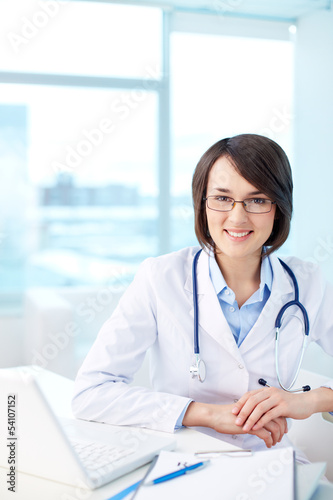 Modern medical worker