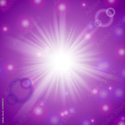 Abstract magic light lilac background.
