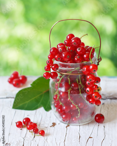 Photo Redcurrant berries.