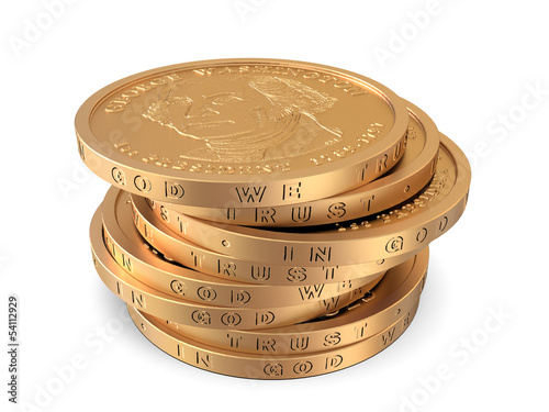 Coins stack