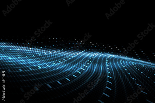 Abstract techno background
