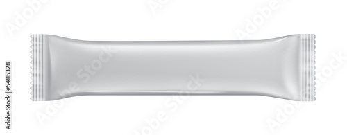 Chocolate bar package white