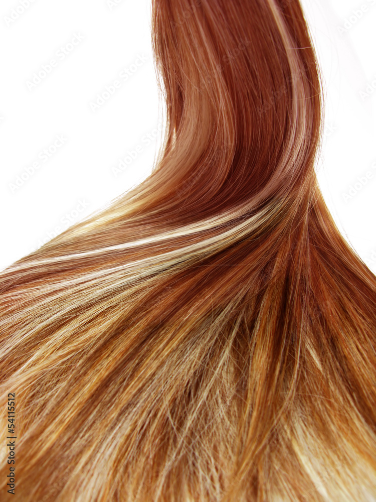 Fototapeta premium highlight hair texture background