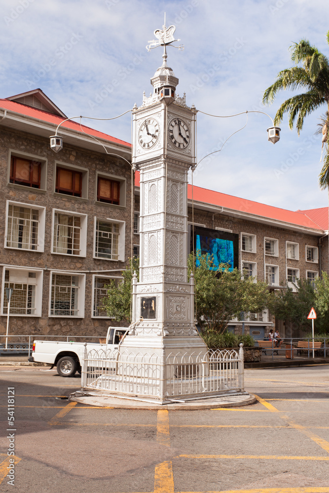 tour de l'horloge, Victoria, Mahé, Seychelles