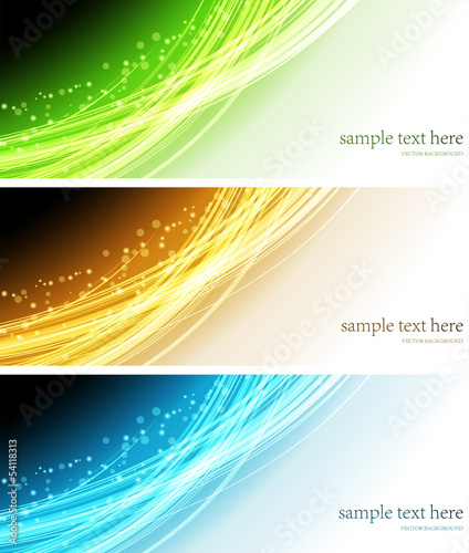 Abstract web banner