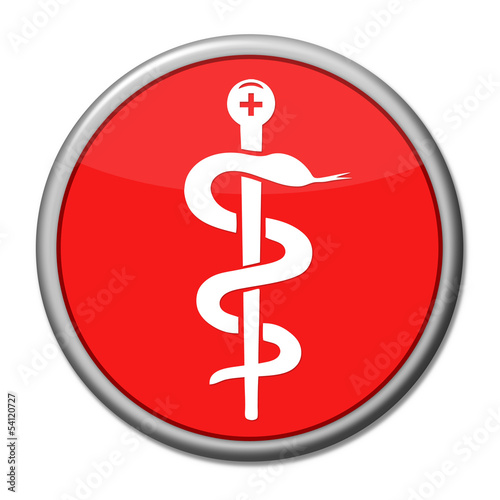 Button Äskulapstab