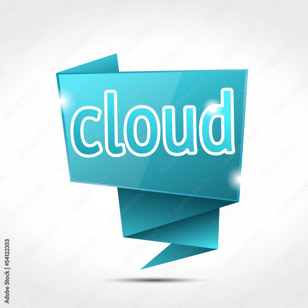 bulle origami cs5 : cloud