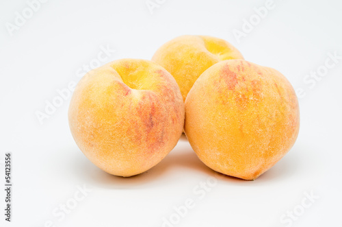 three peaches delicious