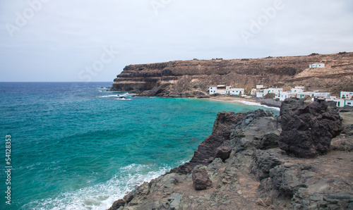 Fototapeta Naklejka Na Ścianę i Meble -  Los Molinos, small fishing village, Fuerteventura