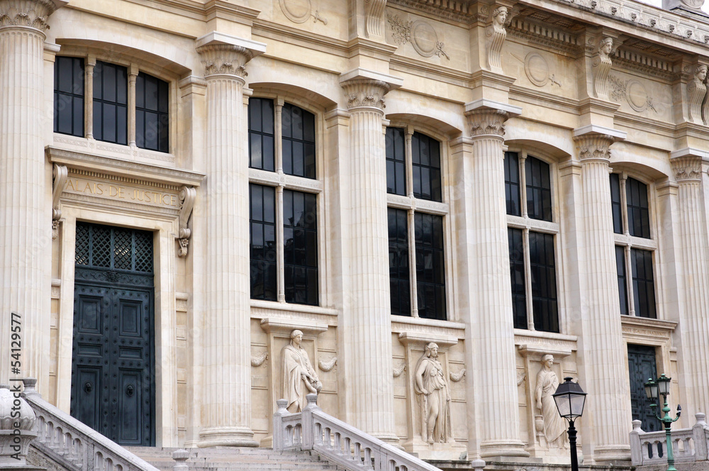 Obraz premium Tribunal de grande instance de Paris