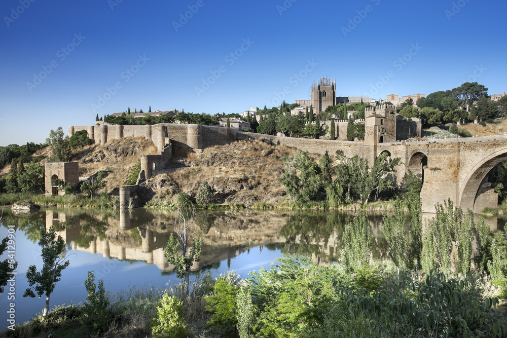 Fototapeta premium Ville de Tolède Espagne