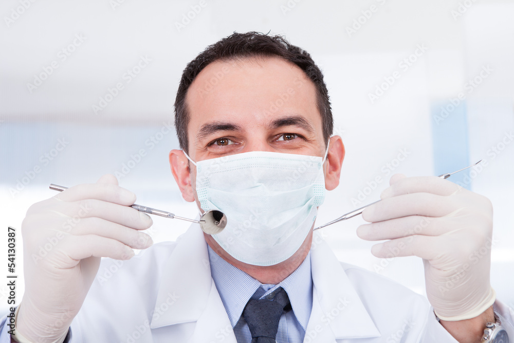 Portrait Of Male Dentist Portrait Of Male Dentist