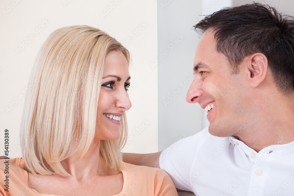 Portrait Of Happy Couple